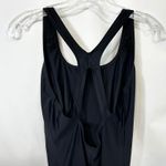 Speedo  Size 12 One Piece Swimsuit Ultraback Black Moderate Shelf Bra UPF 50 217 Photo 8