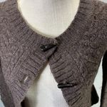 H&M Alpaca Wool Blend Brown Cardigan Size X Small Photo 1