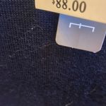 NWT Navy Blue sweater dress with ruffled bottom Size L Photo 2