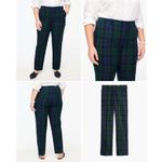 J.Crew Kallie Pants Size 14 Blackwatch Plaid Tartan Ankle Trousers NWT $118 Photo 2