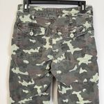 Anthropologie  Wanderer Camo Cargo Pants Women's 28 Green Relaxed Fit Boho Linen Photo 12