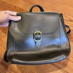 Faux Leather Olive Green Retro Old Money Mini Crossbody Purse Backpack Photo 3