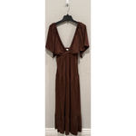 Free People  La La Tiered Flutter Sleeve Maxi Dress Size small Photo 9