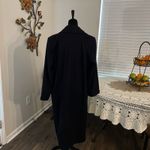 Vintage Kristen Blake Women’s Trench Coat Sz 10 Navy Blue 100% Merino Wool Photo 1
