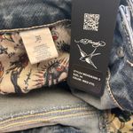 Ed Hardy 🔥 NWT  Iconic Embroidered Dragon/Eagle & Script Jeans - Y2K Essential! 🔥 Photo 6