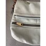 Fossil  Explorer Flap Foldover Hobo Light blue Leather Slouch Shoulder Bag Photo 7