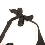 Seafolly NWT  D Cup "U" Halter Bra Bikini Top in Black Photo 6