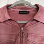 Pretty Little Thing  Dusty Pink Ring Zipper Dress Photo 1