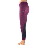 Athleta Floral Garden Relay 2.0 Maroon Activewear Fitness Capri Leggigs Pants S Photo 1