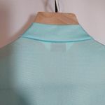 Vanity Fair Vintage 70's Light Turquoise Blue Button Lace Nightgown Pajama Dress Photo 4