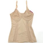 Slimmers Womens Nude Shapewear Cami 36B Medium Control Sears Sculpt Tank Tan Size undefined Photo 3