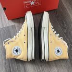 Converse  High-Top Sneakers in Yellow Size 9W Photo 4