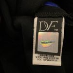 Diane Von Furstenberg  Lendra Leather Stripe Skinny Ankle Pants Black Purple 0 Photo 8