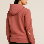 Adidas  hoodie size M front pocket Pink holiday light Cotton‎ Blend fleece lining Photo 1