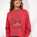 American Eagle Disney x  Outfitters • Red Donald Duck Feisty Sweatshirt Photo 1