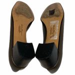 Salvatore Ferragamo  7.5 2A Gray Block Heels Photo 4