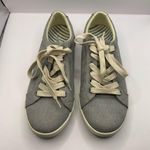 Taos Star Gray Wash Lace Up Canvas Sneakers Shoes Womens Size 7.5W Photo 9