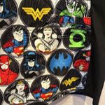 Justice League Women’s Scrubs Scrub Vet Dental Medical Cartoon Size 2XL Black Photo 8