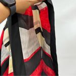 Chico's Chico’s Geometric Print Poncho L/XL Santa Fe kimono sleeves multicolored Photo 1