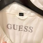 Guess  White Puffer Jacket Winter Photo 2