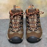 Keen  Koven Women's Waterproof Mid Hiking Boots Dark Earth/Arabesque Size 7.5M Photo 6