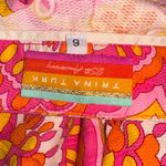 Trina Turk  High Waist Pink and Orange Shorts Photo 4