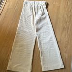 Z Supply Striped Cream Wide-Leg Pants Photo 3
