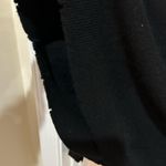 Current/Elliott  Black Ruffle Sleeve Distressed Sweater 70% wool 30% cashmere 0 Photo 6