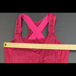 Lululemon Tank Top Bra Red Pink Luxury Designer Athletic Lounge Preppy 6 Photo 2
