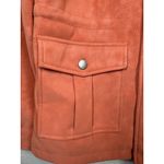 Desigual New  Multi-Pocket Zip Front Jacket Coat Cinched Waist Salmon Pink Sz M Photo 4