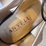 Anyi Lu Black White Leather Oxford Lace Up Heels Womens 7 Classic Preppy Fall Photo 1