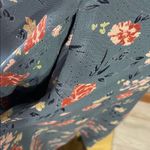 Band of Gypsies Blue Floral Mini Dress Photo 2