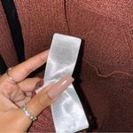 Bottega Veneta New  Ribbed Knit Mini Dress in Rust Brown Photo 13