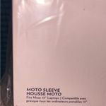 Rebecca Minkoff Pink Leather Women's Moto Laptop Sleeve New Leather Photo 2