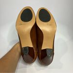 Nine West Vintage pumps brown leather dressy professional business womens size 9 Photo 6