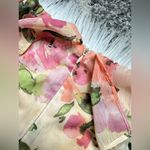 London Times  floral ruffle faux-wrap dress Photo 11