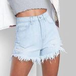 Wild Fable White Fable High Rise Jean Shorts Photo 0