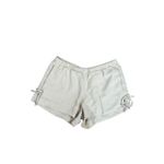 Hollister NWT  Linen-Blend Side Bow Soft Shorts Light Brown Beige XXS Pull on Photo 2