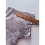 OH MY GAUZE Shirt Sz 1 S/M Gray Tie Dye Asymmetric Hem Artsy Lagenlook Beach White Photo 13