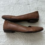Clarks  Women's Sara Erin Ballet Flat - Tan Leather Size 7 Photo 3