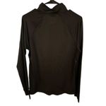Old Navy Womens  Active Wear Go Dry Black Quarter Zip Sweatshirt Size Large Photo 1