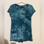 L.A. Blues  Teal Tie-Dye Women's Top Photo 2