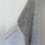 RD Style NWT  oversized black / cream acrylic blend open front cardigan; size S Photo 1