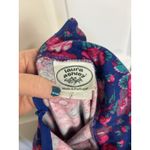 Laura Ashley Vtg 80s Floral Mock Neck Long Sleeve Top Size Medium/Large Photo 2