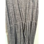 Olive & Oak  Grey Heathered Knit Drawstring Waist Pocket Dress Medium‎ Photo 2