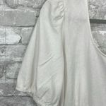 Isabel Maternity  Linen Puff Sleeve Dress Photo 2