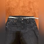 American Eagle  ‘90s Skinny Black Distressed Jeans Womens Size 10 Stretch Photo 1