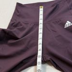 Adidas  Women's Dark Leggings with White Logo Photo 2