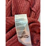 Free People Leo Henley Lg Oversized Long Sleeve Tunic Light Red Vintage... Photo 8