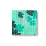 EleVen Venus Williams S Green Floral Ribbed Stretch Tee Athletic Top Tennis NWT Photo 5